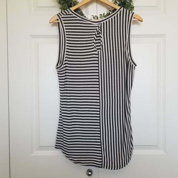 EUC CAbi London Stripe Tank #3417 - Picture 2 of 8